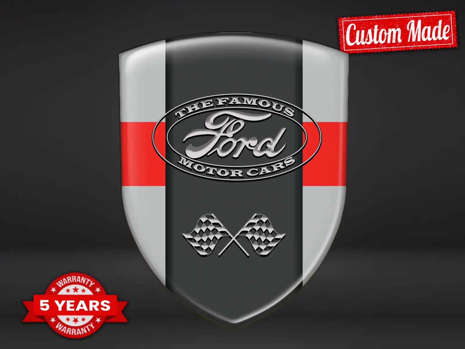 Ford Silikonsticker Auto Edition Hochwertig Anpassbar